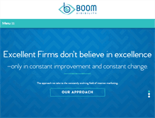 Tablet Screenshot of boomvisibility.com
